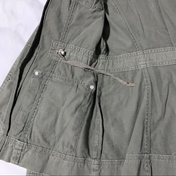 Olive Green Utility/Military Style Jacket/Coat - Picture 11 of 16